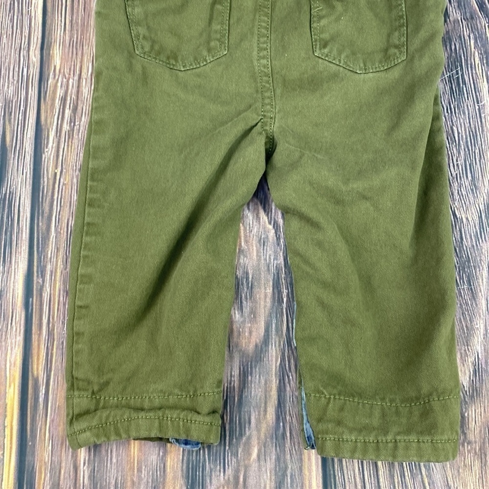 Tommy Bahama Infant Green Overalls- Size 6-9 months - Picture 7 of 10